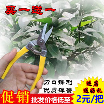 Luoding fruit cutting scissors fruit picking scissors fruit cutting citrus shears sand sugar orange scissors garden pruning shears