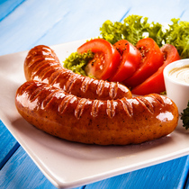 Wei Yu Spanish Chorizo sausage 2kg about 22 Hotel Western restaurant frozen meat sausage ham breakfast sausage