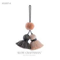 SLOW CRAFTSMAN export Europe Nordic series window tassel door handle key bag hanging small pendant