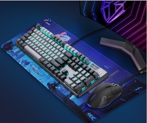Rainbow CGK CGM100 mechanical keyboard e-sports game mouse keyboard and mouse set dazzling color