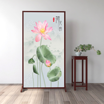Chinese screen Entrance entrance Bedroom Home partition wall Living room occlusion brake Double-sided decoration Office bathroom