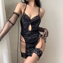 Sexy underwear cheongsam suitable for small breasts Sexy pajamas antique uniform temptation bed passion midnight charm