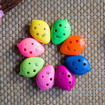 (Flagship) Ocarina 6-hole six-hole plastic treble C- tune Ocarina SCO plastic Carina with lanyard