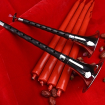 (Flagship Store) Blown Au Wood Black Sandalwood Wood Suona Musical Instruments Full Set D Tune D Beginners Adult Size