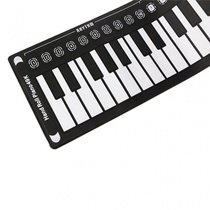 (Flagship Store) Adult-only beginner children practice portable electronic organ folding soft keyboard 88