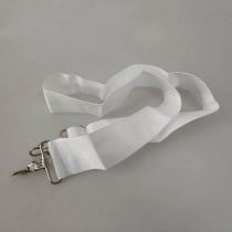 Professional Flagship Snare Drum Strap Snare Drum Strap Nylon Strap White Adjustable Percussion Lele