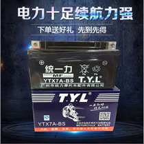 Unity power motorcycle battery TYL maintenance-free dry battery Curved beam pedal tricycle 12V universal battery