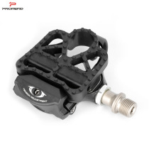 Bicycle pedal road car lock pedal conversion piece nylon plastic self-locking foot turn flat pedal riding accessories