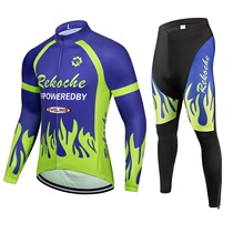Special Price Spring Summer Autumn Long Sleeve Riding Suit Suit Men And Women Mountain Road Bike Cardigan Sun Protection Breathable Speed Dry Thin