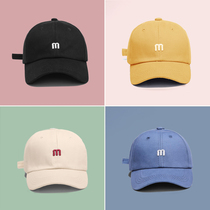 Cap sunshade summer sun protection Sun baseball cap childrens hat girl Middle and Big Boy letter hat thin