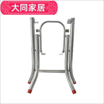 Folding table feet table leg frame office table feet small bracket dining table metal iron frame table feet stainless steel bench