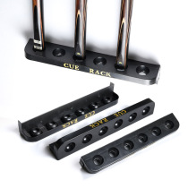 Billiard Rod Holder 6-hole wooden pool club wall-mounted pole holder