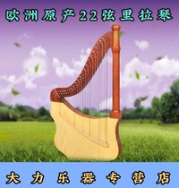 New David King 22-string mahogany Irish small harp Celtic harp Leya