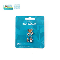 UEFA EURO 2020 European Cup official authorized Skillzy stepping on the ball Football fan collection commemorative badge