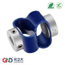 Encoder coupling GB polyurethane 8-shaped stepping motor screw elastic plum flower coupling 6MM spot