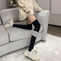 Socks female stockings summer 2021 temperament new Korean version of wearing Net Red pile socks Japanese Joker knee socks