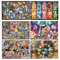 Spot Japan Ensky Pets Little Elf Könan Dragon Pearl Beauty Less Female Warrior Plastic Transparent Jigsaw 1000 pieces