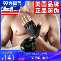 US LP fitness gloves FT910 mens equipment training horizontal bar dumbbell hard pull up womens sports Palm