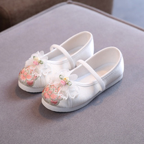 Girls embroidered shoes Childrens Hanfu shoes summer baby old Beijing cloth shoes ancient style ancient shoes New