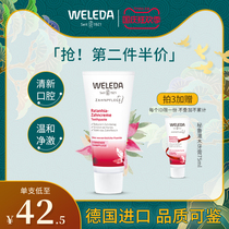 German imported weledda verreed shrub pregnant women imported month toothpaste without fluoride gum swelling and pain