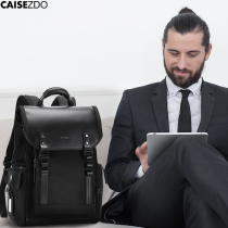 Business backpack mens backpack tide commuting to work business leisure travel large capacity computer bag student schoolbag