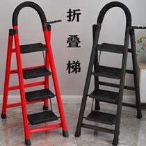 Ladder Home folding ladders thickened carbon steel herringbone ladders mobile stairs telescopic ladders Multi-functional indoor ladders