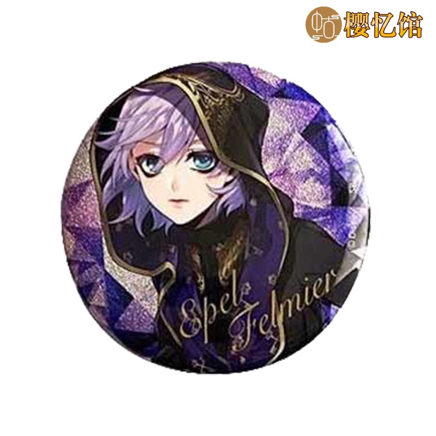 [Sakurai Museum] Disney distorted Wonderland Gem Skin Badge/Bar 唧 唧 [[