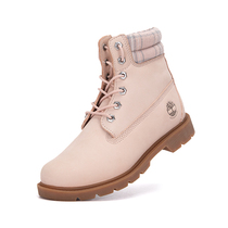Timberland Tim Bai Lan Kick Cant Bad Womens Shoes Autumn Winter Outdoor Pink High Gang Martin Boots A2BBR662