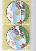 Shanghai teaches Oxford edition Primary School fourth grade second volume English image video VCD animation disc English Shenzhen