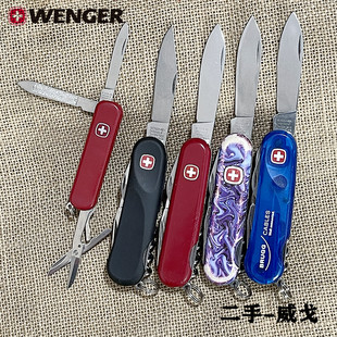 Подержанный иметь дело с 〓 〓 〓 〓 швейцарский армейский нож WENGER новорожденный поколение 85mm новый рыцарь 130mm интенсивный фрукты нож