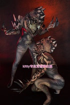 Halloween party show horror movie character giant monster wolf tooth nightclub Ds men and women gogo model costume
