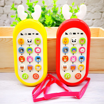 Bite baby child baby mobile phone toy Music phone 6-12 months small male and female children puzzle 0-1 a 3 years old