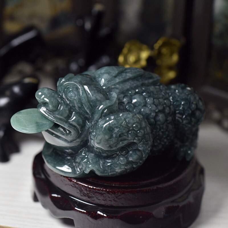 金蟾翡翠摆件-金蟾翡翠摆件促销价格、金蟾翡翠摆件品牌- 淘宝