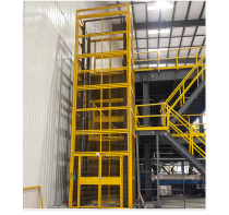 Factory warehouse elevator Electric small cargo elevator Hydraulic lifting platform Hotel vegetable machine Car elevator