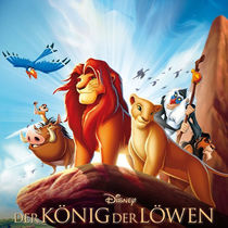 Cantonese animation The Lion King 1-3 True Lion Edition] 4-disc DVD