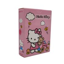 Collection of playing cards) Hello Kitty Hello Kitty girl heart children Cartoon Cartoon creative card gift items