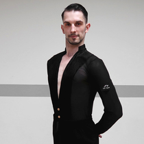  See also Fanyu Latin dance mens top national standard practice suit dance suit autumn and winter new one-piece suit BY349