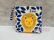 Animal Park Themed Baby First Bub Book Ripping No Crappable Nibble For 3-6 Months Baby Boob Book