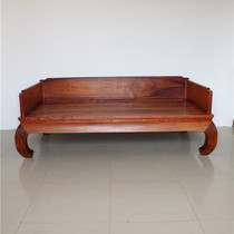 Wang Shixiang Ming-style furniture Burmese Huali Luohan Bed Curbed Redwood Bed Three Wai Single Plate Bed