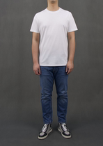 Men Xinjiang Long Queen Cotton T-Shirt