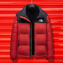 Korean version of the 1996 winter new couple thickened stand-up collar color down jacket men and women short student sports outdoor cover