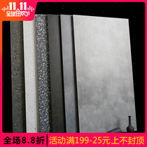 Gray terrazzo tile antique brick 600x1200 guest restaurant cement tile floor tile matte non-slip tile wall tile