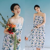 2022 new maternity photo clothing at home photo studio maternity clothing art photo photo one-piece dress photo clothes