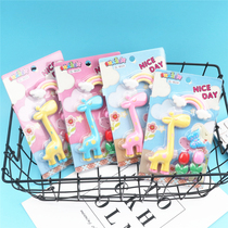 Childrens creative cartoon eraser for primary school students do not leave marks school prizes cute stationery set