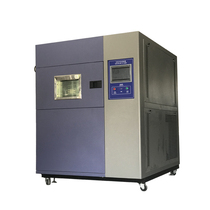 High and low temperature hot and cold impact test chamber two boxes of stainless steel impact box Hot and cold impact testing machine direct sales