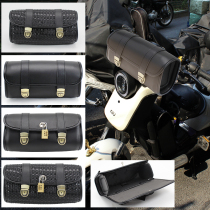 Motorcycle retro Lifan v16 Benda 250 Longjia V Tu V Pa hanging bag Electric car front bag Calf decorative bag