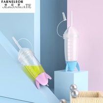 Cross-border new rocket feeder baby feeding water feeding to solve the baby drinking problem can squeeze the bottle body 30ml