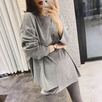 Pregnant woman blouses winter clothing loose long sleeve gush pregnant woman t-shirt mid-fall fashion undershirt autumn and winter boomer