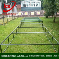 Mobile low pile net Low posture side posture high pile creeping forward 400 meters obstacle force equipment direct sales can be customized