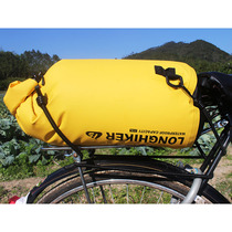 Bicycle waterproof tail bag Small capacity motorcycle bag Anti-rain knight Motorcycle bag Motorcycle brigade equipment Camel bag bucket bag